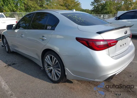 2018 Infiniti Q50 3.0T Sport from USA, damaged, VIN JN1EV7AR8JM437089